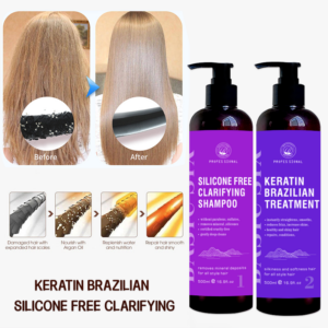 Moisturizing keratin shampoo Keratin Smoothing treatment Formaldehyde Free Straightening