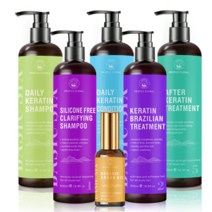 daily Pure Moisturizing keratin Hair Shampoo And Conditioner Set