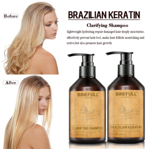 binefull  Blowout Brazilian Keratin Cream Kit