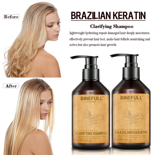 binefull  Blowout Brazilian Keratin Cream Kit