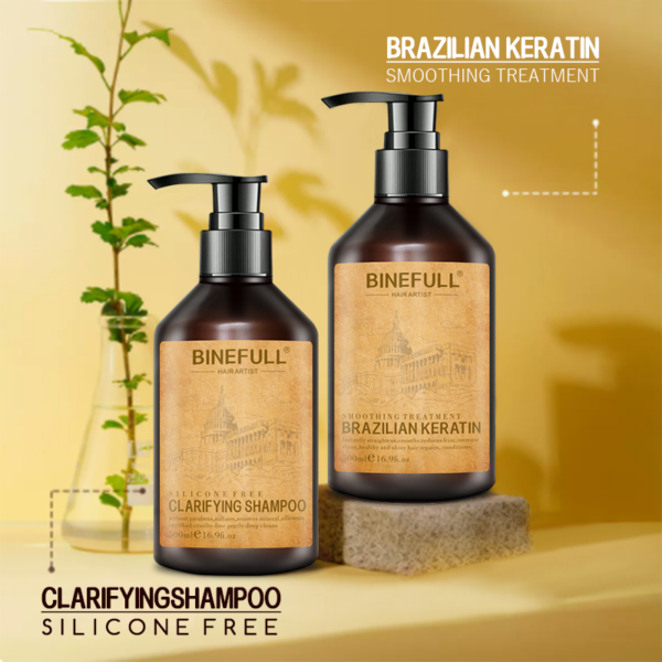 binefull  Blowout Brazilian Keratin Cream Kit - Image 2