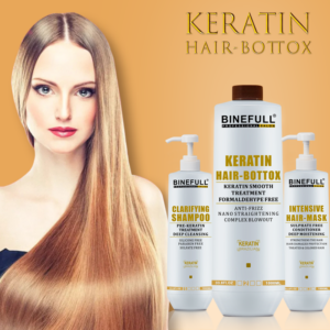intensive hair mask after keratin treatment