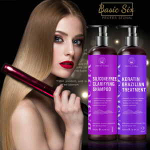 basic six silicone free clarifying shampoo
