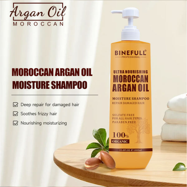 binefull moroccan Argan Oil  shampoo