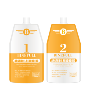 binefull argan oil rebonding